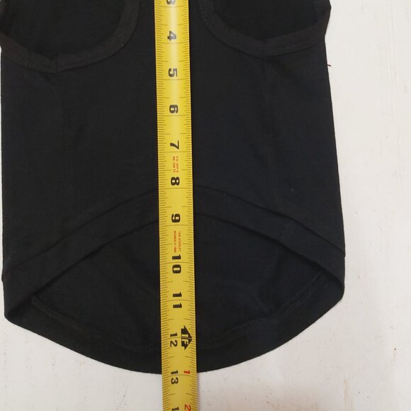 Black Large Dog Shirt - Halloween Paw Print Design - Picture 5 of 7